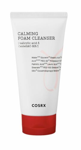 COSRX - CALMING FOAM CLEANSER - Lueur Skincare and more