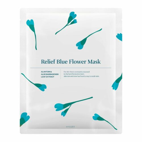HYGGEE - RELIEF BLUE FLOWER MASK - Lueur Skincare and more