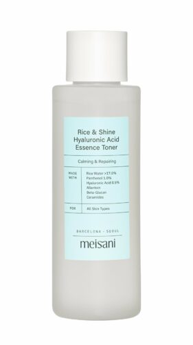 meisani - RICE AND SHINE HYALURONIC ACID ESSENCE TONER - Lueur Skincare and more